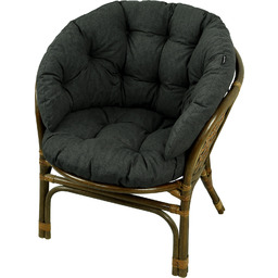 Poduszki Poduchy Na Fotel Rattanowy Rattan antracyt