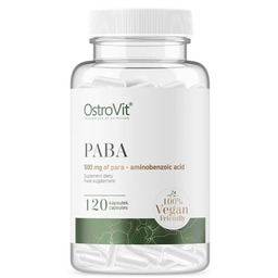 Suplement diety, OstroVit PABA VEGE 120 kapsułek WITAMINA