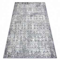Dywan Strukturalny SOLE D3732 Aztecki, romby - płasko