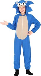 FIESTAS GUIRCA Dziecięcy Niebieski Jeż Kostium - Kombinezon