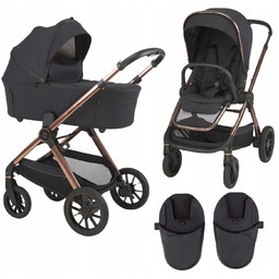 Espiro Code autofolding wózek spacerowy gondola 2w1 adaptery