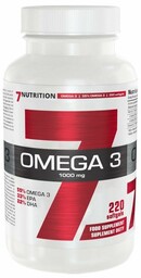 7 Nutrition omega 3 55% 1000mg 220sofgels