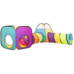 Elior Kolorowy namiot do zabawy z tunelami H5-L91