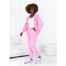 spodnie dresowe barbie do bluzy rozpinanej zwezona nogawka