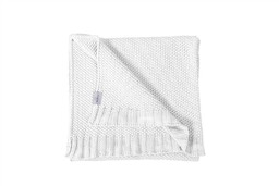 Babymatex Kocyk dziecięcy bawełniany 80x100 Tully biały pled