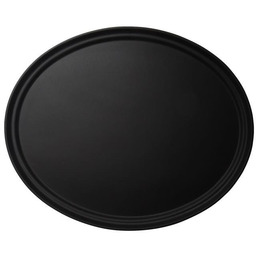 Taca do serwowania Camtread owalna 685x560 mm, czarna,