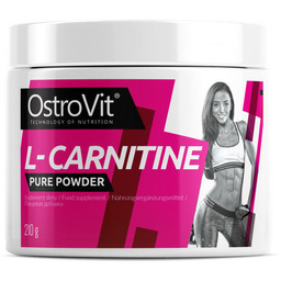 OstroVit, Spalacz tłuszczu, 100% Carnitine, 210 g, naturalny