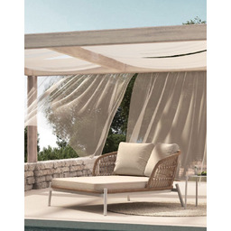 Leżanka ogrodowa 2-osobowa Malta, meble ogrodowe