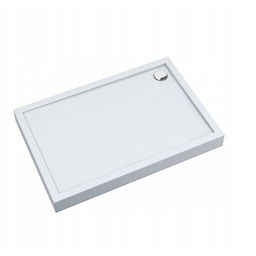 Brodzik prostokątny Cameron 70x140 Schedline biały