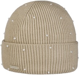 Czapka Dzianinowa Alvana by Seeberger, beżowy, One Size
