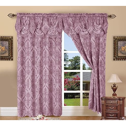 Elegant Comfort Penelopie żakardowe panele zasłonowe, 137 x