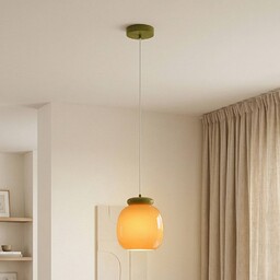 EGLO Lampa wisząca Berardelli, możliwość ściemniania, żółty /