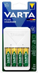 Ładowarka Varta Plug Charger Z Akumulatorami R6