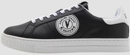 VERSACE JEANS COUTURE Czarne sneakersy męskie Fondo Court