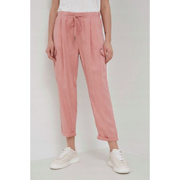 PEPE JEANS SPODNIE DAMSIE MATERIAŁOWE RÓŻOWE rozmiar 33