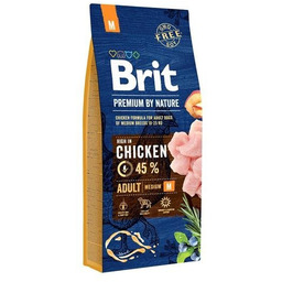Brit Premium By Nature Adult Medium Chicken sucha