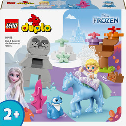 Lego Duplo Elza i Bruni Przygoda w Zaczarowanym