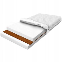 Materac piankowy antyalergiczny 110x200 z kokosem grubość 21cm