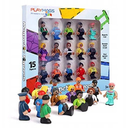 Playmags Magnetyczne Postacie Wspólnoty Figury Zestaw 15