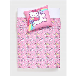 Komplet pościeli różowa Hello Kitty 160x200