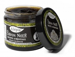 Czarne Mydło Peelingujące Savon Noir Supreme, Alepia, 200g