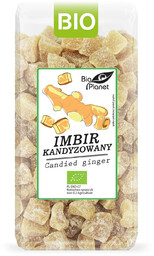Bio Planet Imbir kandyzowany 400 g (EKO)