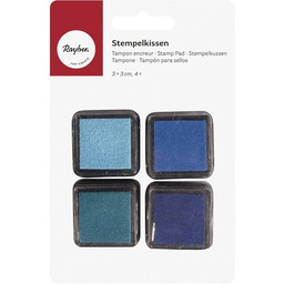 Rayher 29012000 SB-Bl Zestaw mini stempli dla chłopców