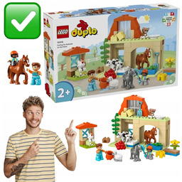 LEGO DUPLO 10416 ZESTAW OPIEKA NAD ZWIERZĘTAMI
