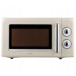 Kuchenka mikrofalowa Raven EKM008 700W 18L Retro Rozmrażanie