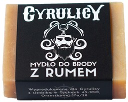 Cyrulicy, mydło do brody Rum, 90g