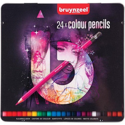 Kredki ołówkowe, 24 sztuki, Bruynzeel