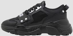 VERSACE JEANS COUTURE Czarne sneakersy męskie Fondo Speedtrack