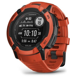Garmin Zegarek sportowy Instinct 2X SOLAR Czerwony