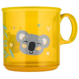 CANPOL BABIES Kubek antypoślizgowy z uchem Exotic Animals