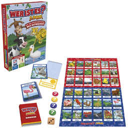 Kto jest? Gra planszowa, gra zgadywania dla dzieci,