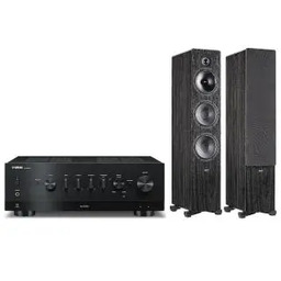 Yamaha R-N800A Czarny, Indiana Line Tesi 661 Ciemny