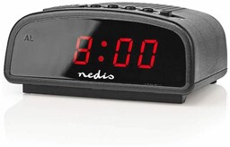 Nedis CLDK008BK cyfrowy budzik
