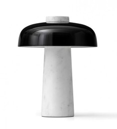 Audo REVERSE Lampa Stołowa Marmurowa / Czarna -
