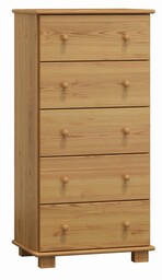 Komoda drewniana sosnowa nr22 olcha