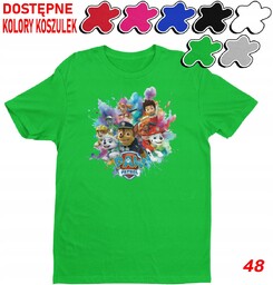 Dziecięca Koszulka Z Nadrukiem Psi Patrol Duży Wybór