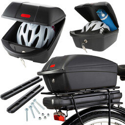 Boks Box Kufer na bagażnik rowerowy Fischer 11L