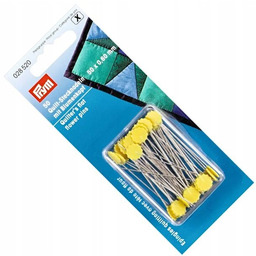 szpilki do patchworku z główką w kształcie kwiatka