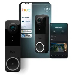Philips Hue Wired Video Doorbell Camera Czarny Dzwonek
