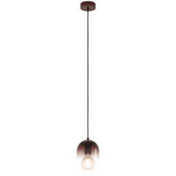 EGLO Lampa wisząca Lequile, możliwość ściemniania, czerwony, salon
