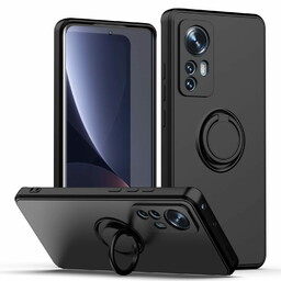 Etui Ring Fiber Xiaomi 11T - Czarny