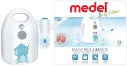 Inhalator pneumatyczno-tlokowy, dla dzieci i dorosłych MEDEL Family