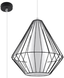 Lampa wisząca DEMI czarna SL.0298 - Sollux Sprawdź