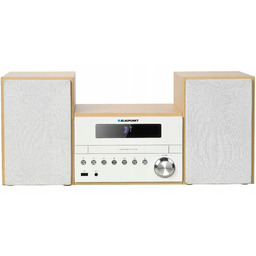 Mikro wieża z Bluetooth CD Usb Aux Drewno