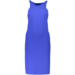 DŁUGA SUKIENKA DAMSKA PATRIZIA PEPE NIEBIESKA