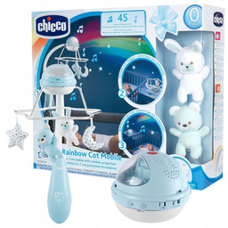 Karuzela grająca pozytywka projektor Rainbow 3w1 Chicco